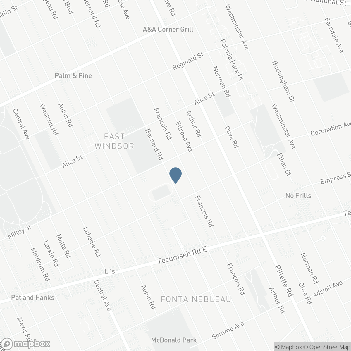 1838 Bernard ROAD, Windsor, Ontario N8W 4R4